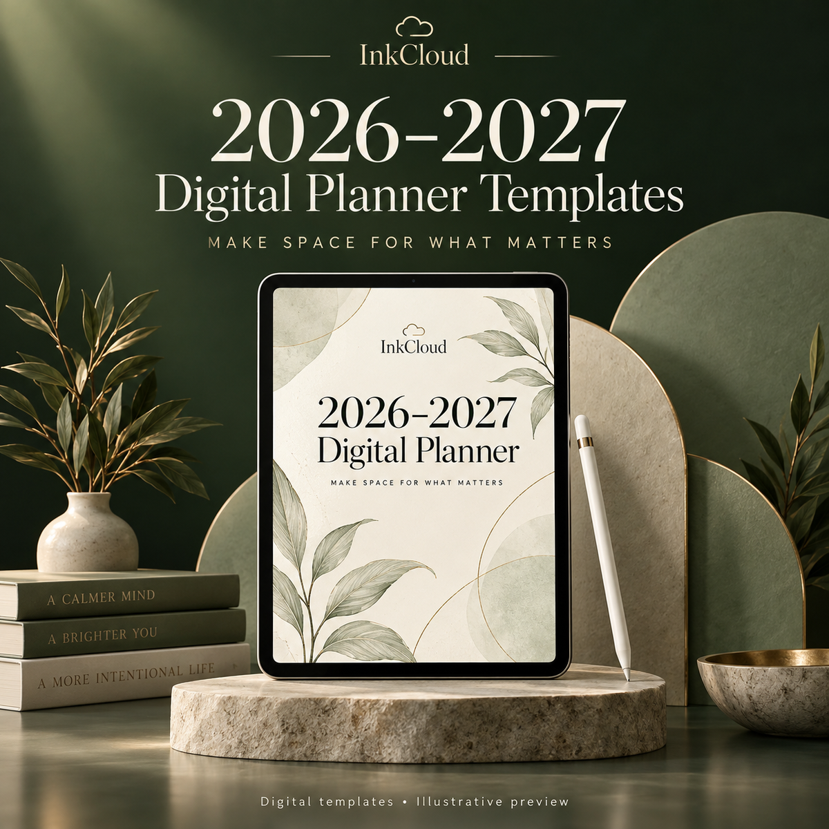 2026-2027 Digital Planner Collection - Canva Templates