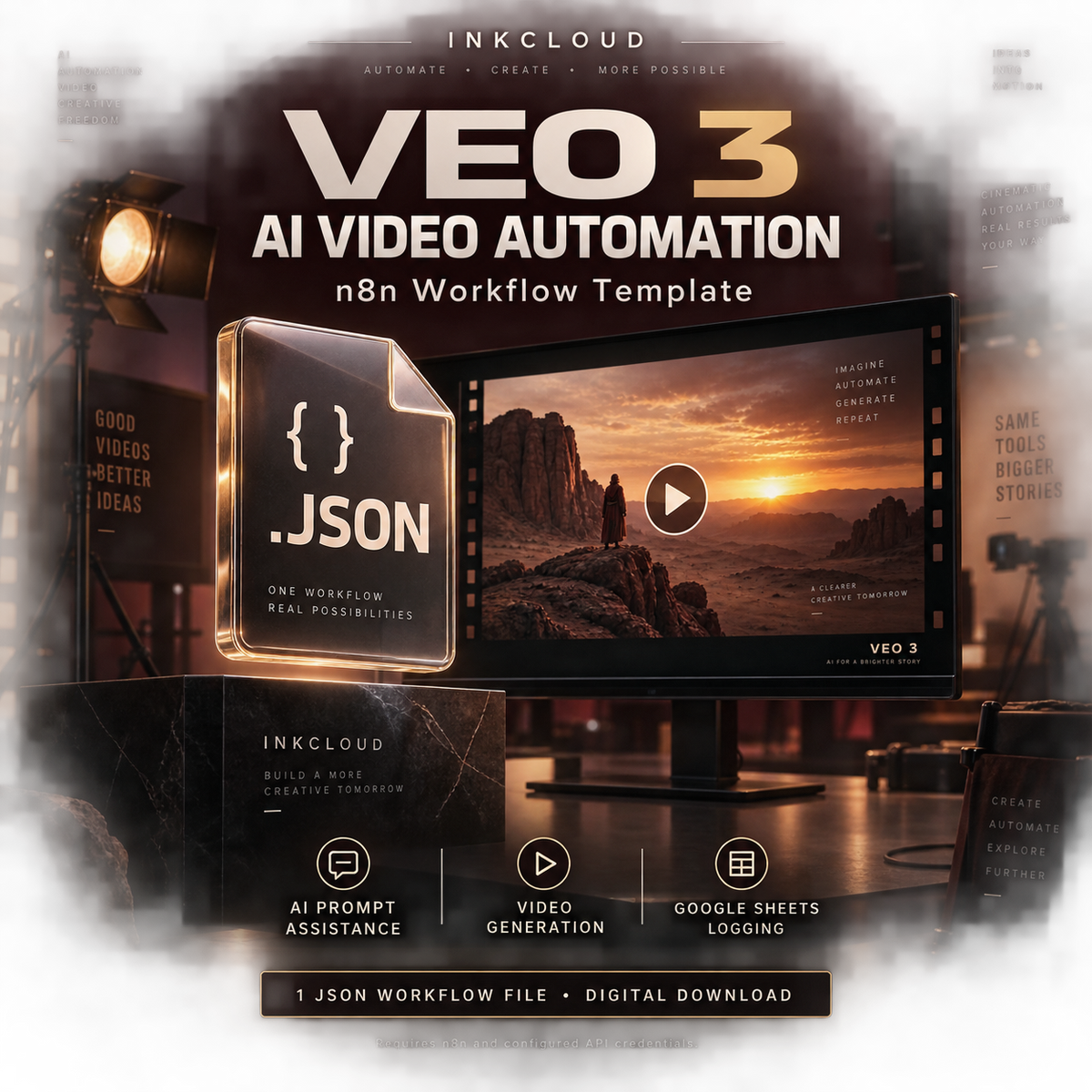 Veo 3 Video Automation - n8n Workflow Template