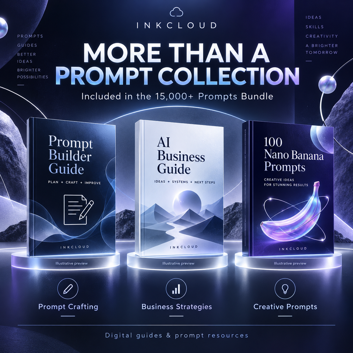AI Prompt Library & Business Guide - 15,000+ Prompts