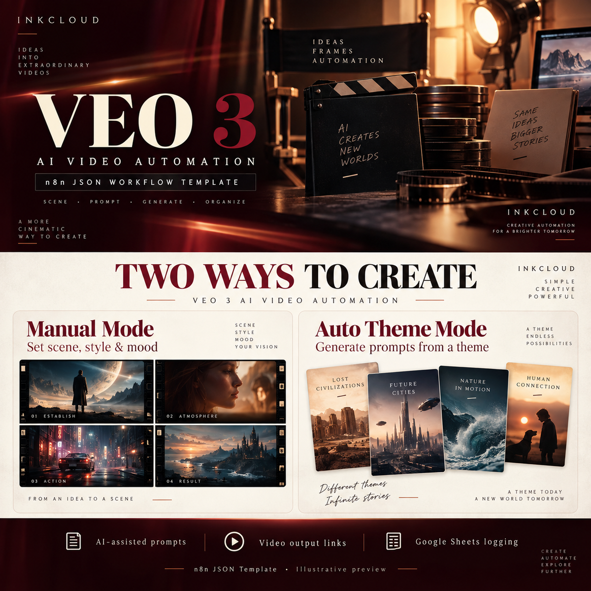 Veo 3 Video Automation - n8n Workflow Template